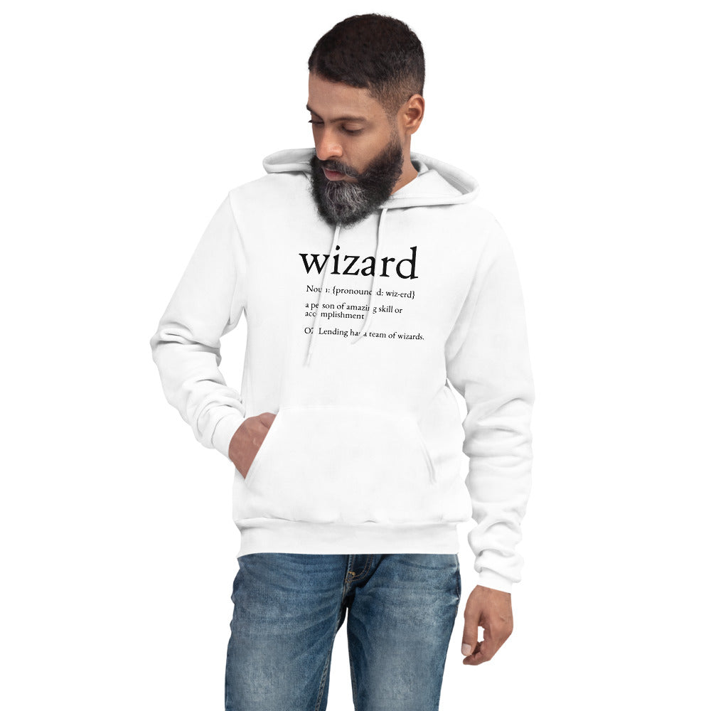 "wizard" hoodie- light
